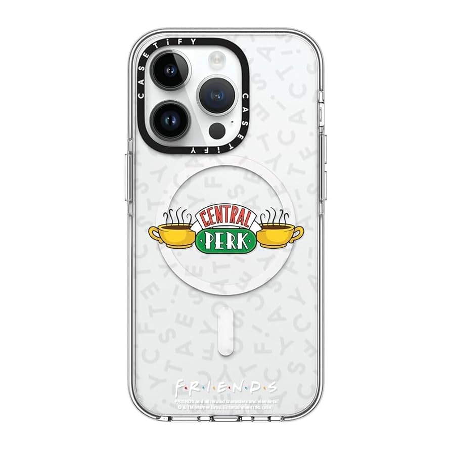 Amazon.com: CASETiFY Clear iPhone 14 Pro Case [Friends Co